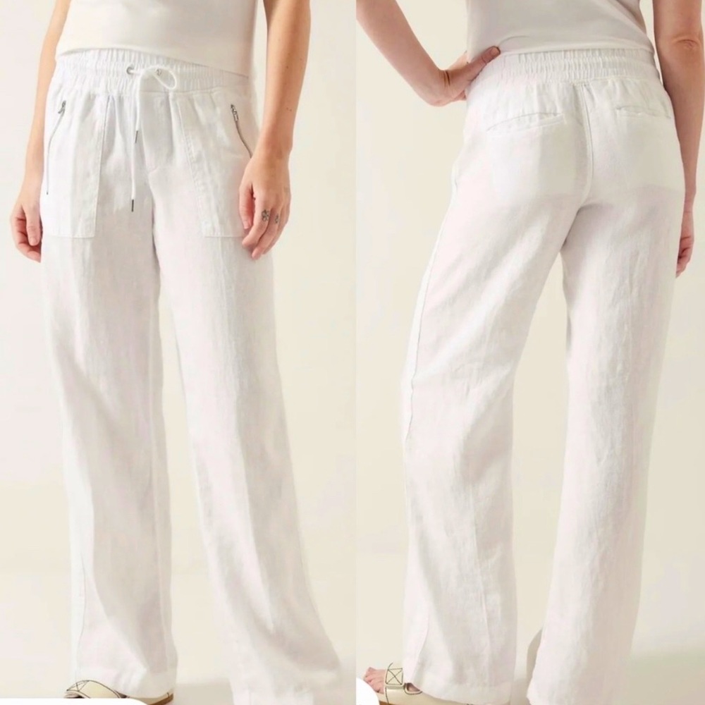 Athlete cabo linen pants size 8